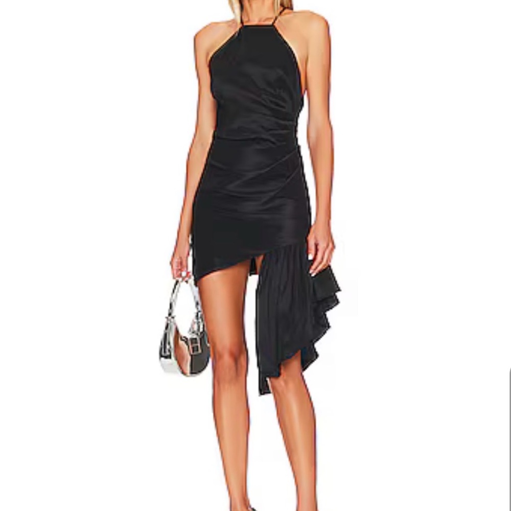 Lovers + Friends Laren Mini Dress in Black
